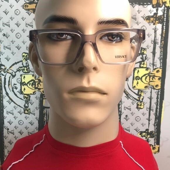 💯- New Authentic Versace VE3339U 5406 Square Unisex Eyeglasses - Picture 6 of 12